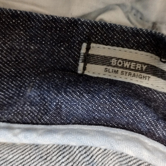 John Varvatos Bowery Slim Straight Jeans Blue Size 32 - Picture 8 of 12